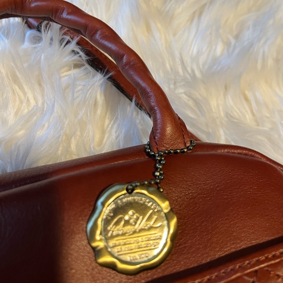 Patricia Nash Woven Leather Satchel - Picture 11 of 11